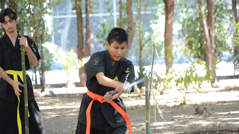 Víctor Andrés Pérez Mendoza practica el Haidong Gumdo2